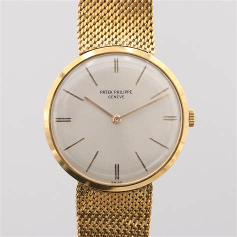 patek philippe calatrava gold